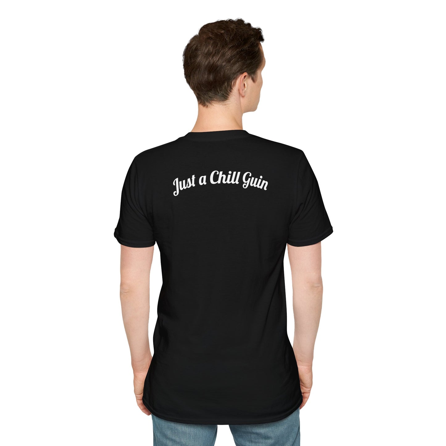 Pocket-Logo Chill Guin T-Shirt