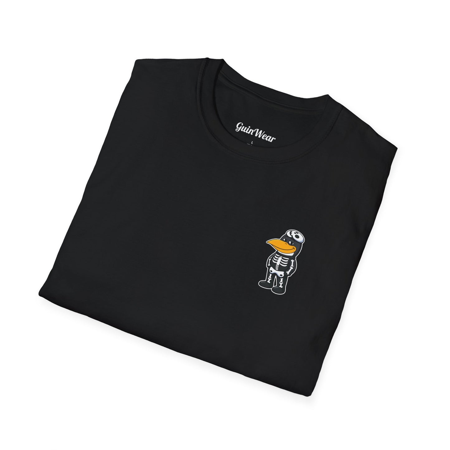 Pocket-Logo Spooky Guin T-Shirt