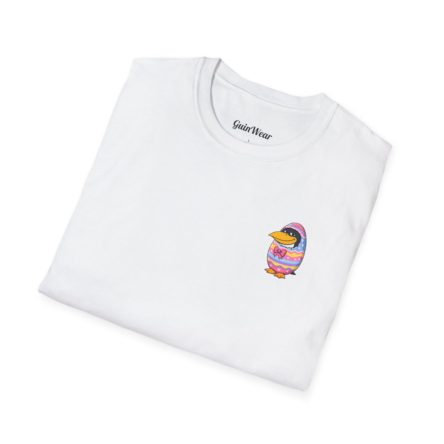 Pocket-Logo Easter Egg Guin T-Shirt