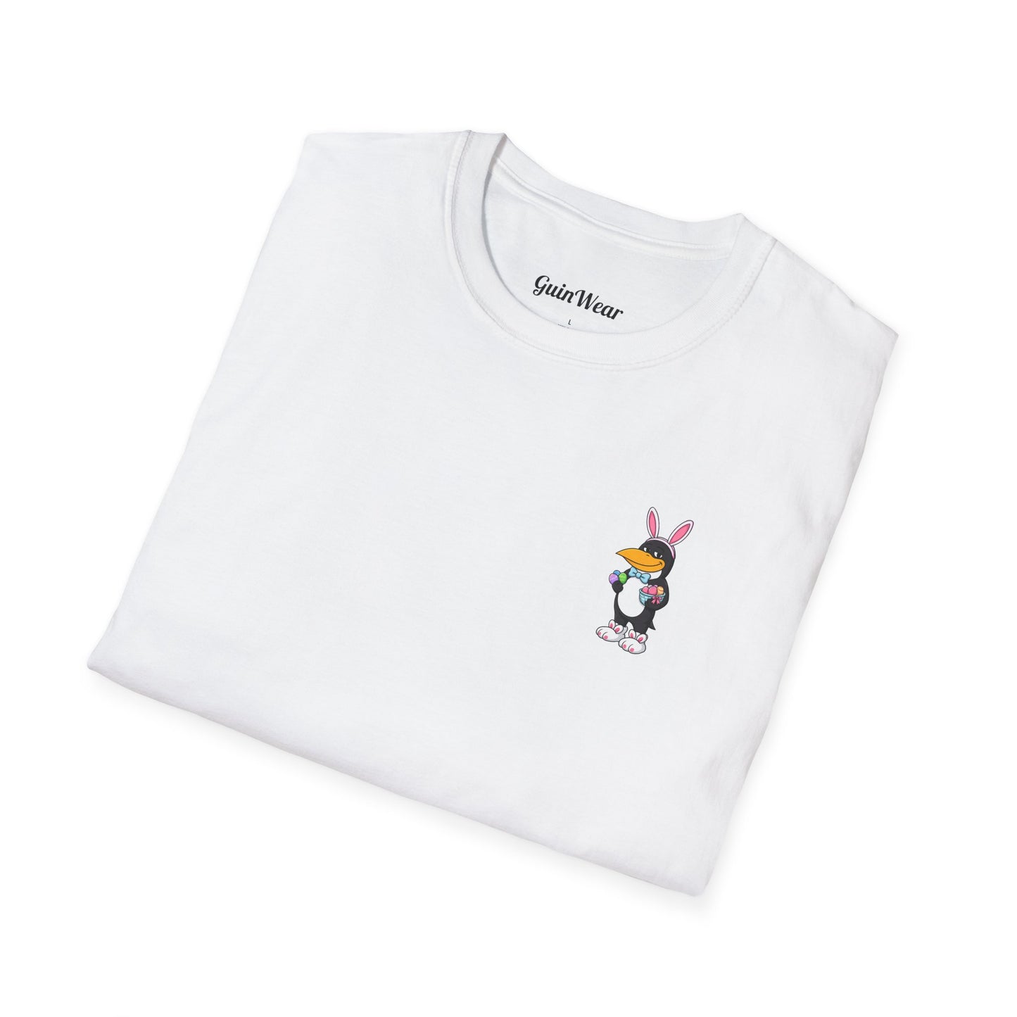 Pocket-Logo Easter Bunny Guin T-Shirt