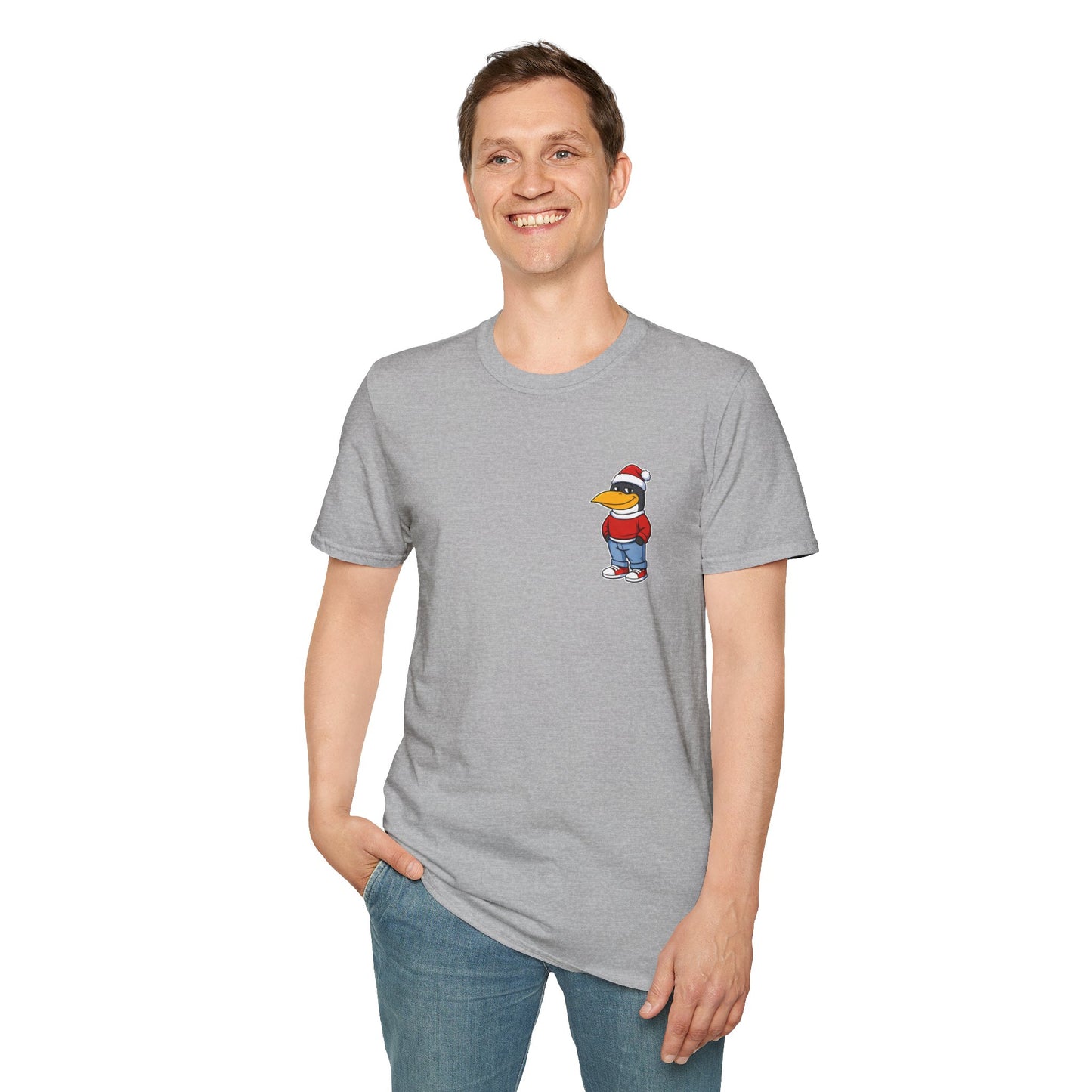 Pocket-Logo Chill Guin T-Shirt