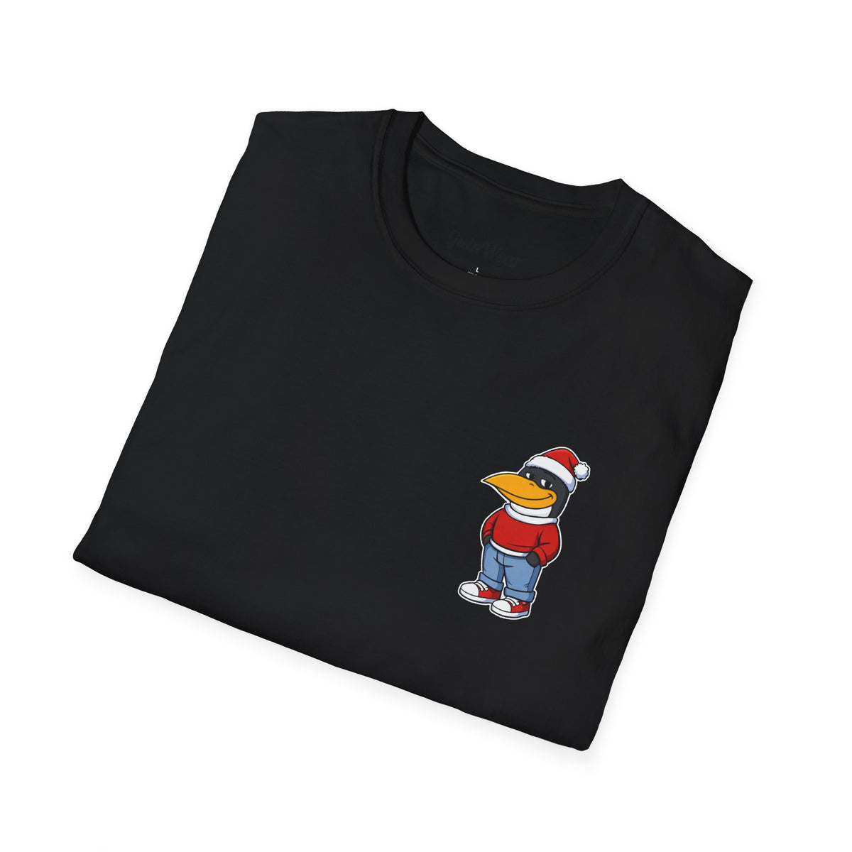 Pocket-Logo Chill Guin T-Shirt