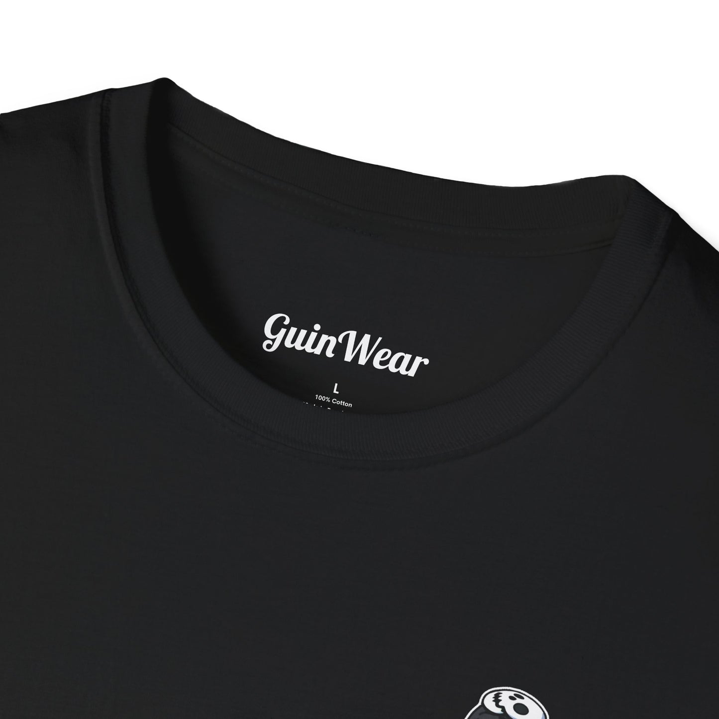 Pocket-Logo Spooky Guin T-Shirt