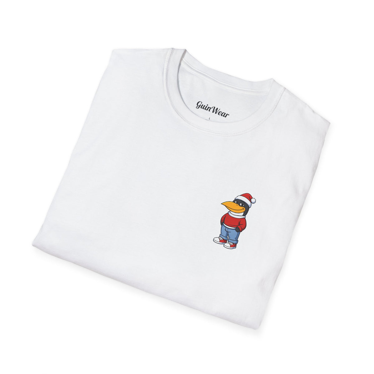 Pocket-Logo Chill Guin T-Shirt