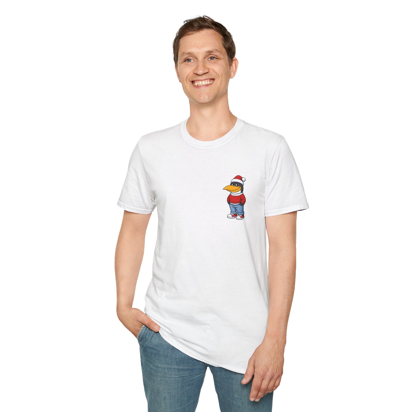 Pocket-Logo Chill Guin T-Shirt