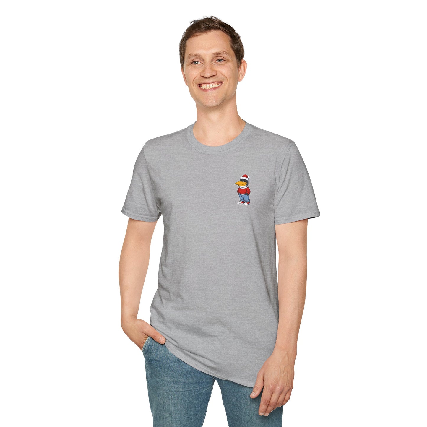 Pocket-Logo Chill Guin T-Shirt
