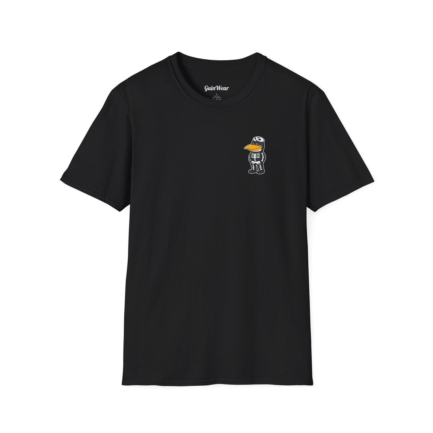 Pocket-Logo Spooky Guin T-Shirt