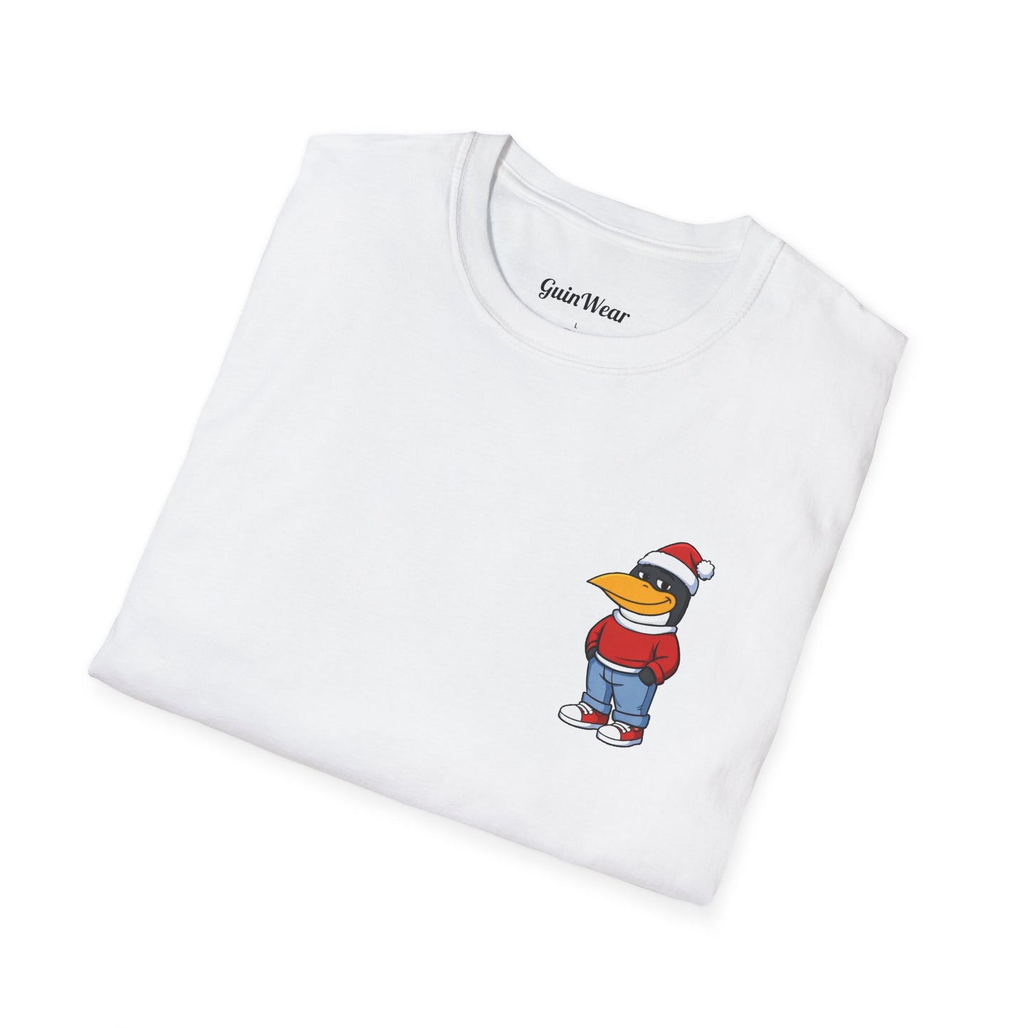 Pocket-Logo Chill Guin T-Shirt
