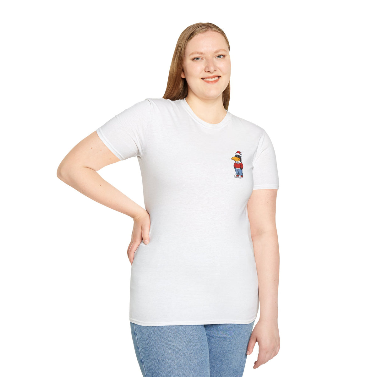 Pocket-Logo Chill Guin T-Shirt