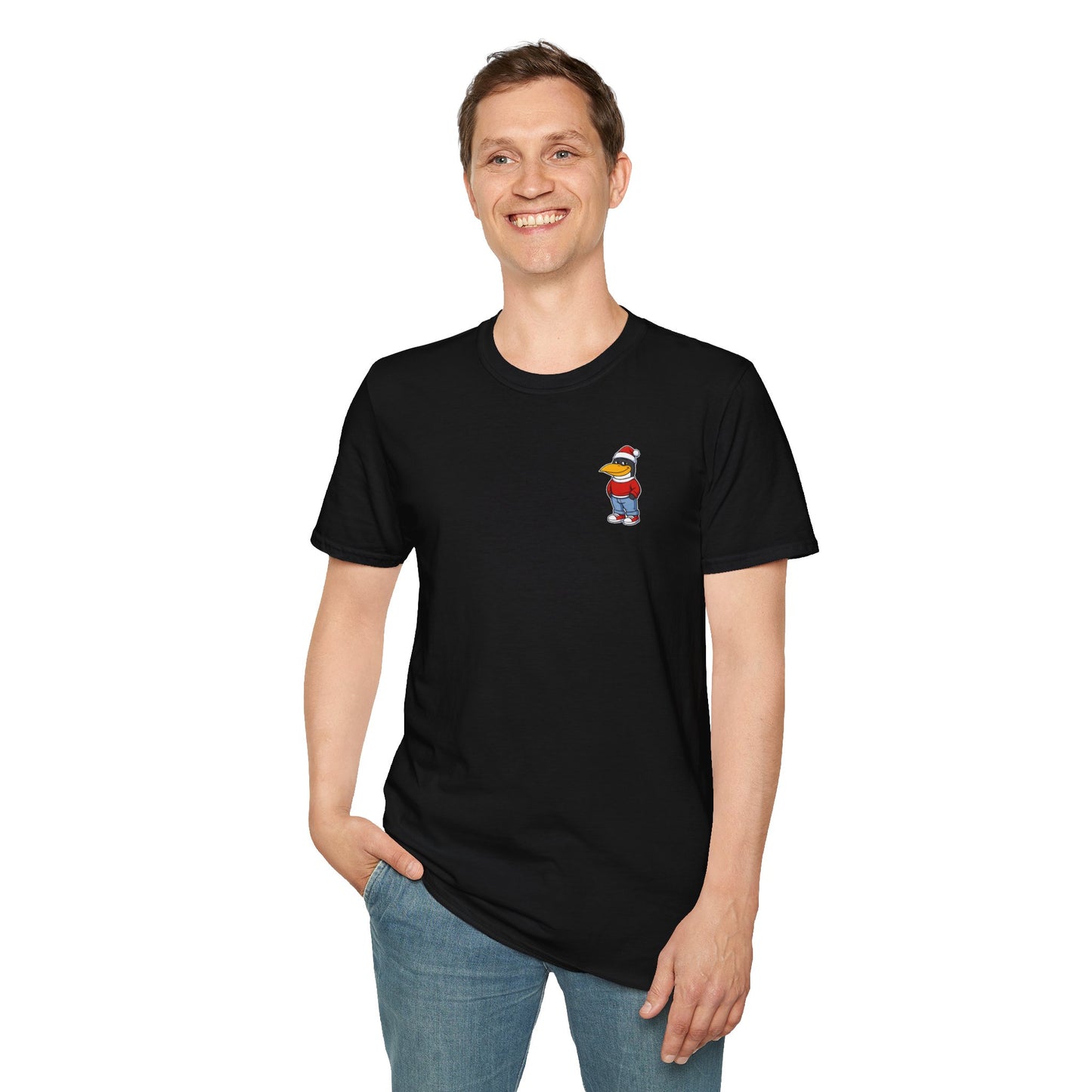 Pocket-Logo Chill Guin T-Shirt