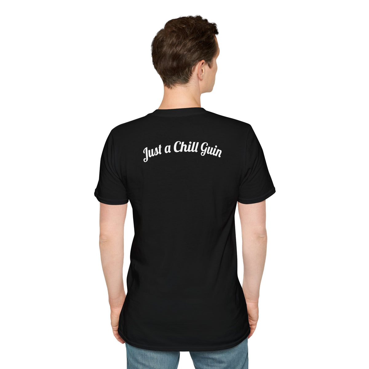 Pocket-Logo Chill Guin T-Shirt