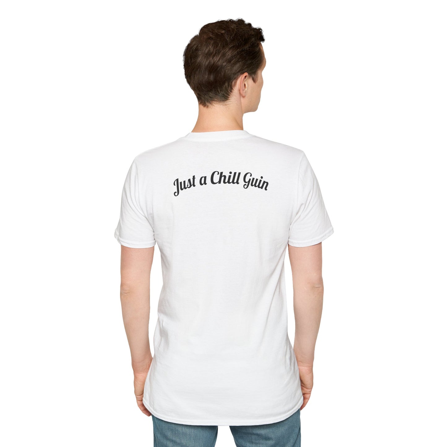 Pocket-Logo Chill Guin T-Shirt