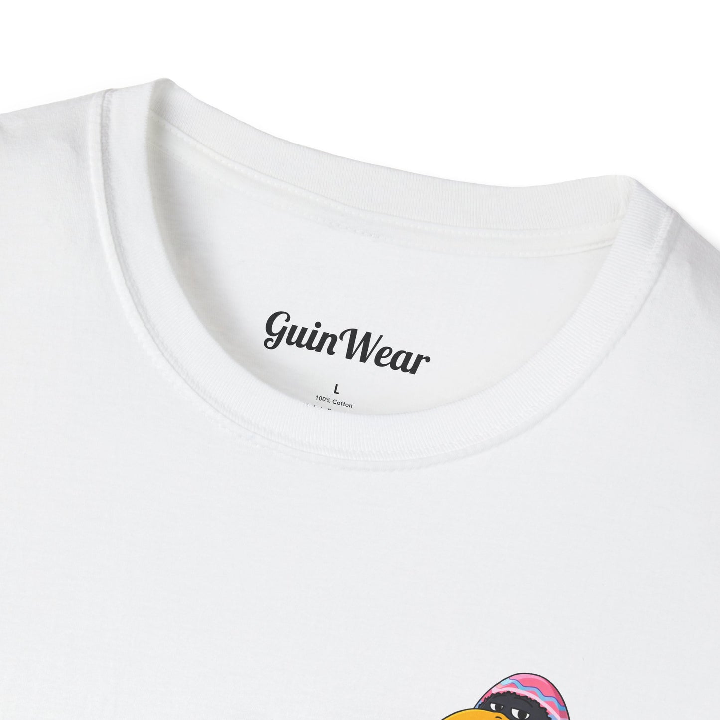 Pocket-Logo Easter Egg Guin T-Shirt