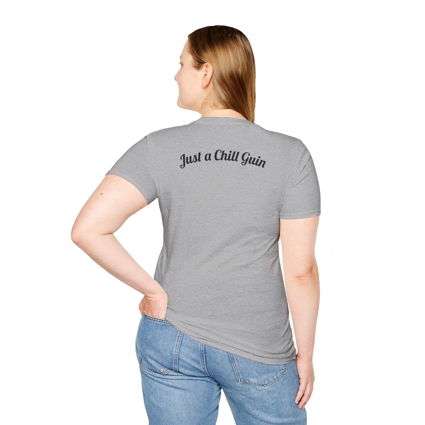 Pocket-Logo Chill Guin T-Shirt